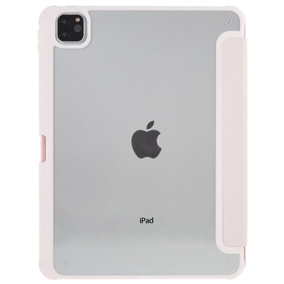 Θήκη για iPad Pro 11 2022 / 2021 / 2020 / 2018, Smartcase Hybrid, με χώρο για γραφίδα, ροζ