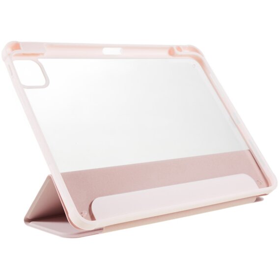 Θήκη για iPad Pro 11 2022 / 2021 / 2020 / 2018, Smartcase Hybrid, με χώρο για γραφίδα, ροζ