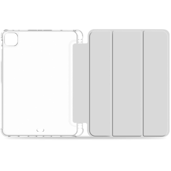 Θήκη για iPad Pro 11 2022 / 2021 / 2020, Smartcase Hybrid, με χώρο για γραφίδα, γκρι