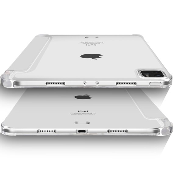 Θήκη για iPad Pro 11 2022 / 2021 / 2020, Smartcase Hybrid, με χώρο για γραφίδα, γκρι