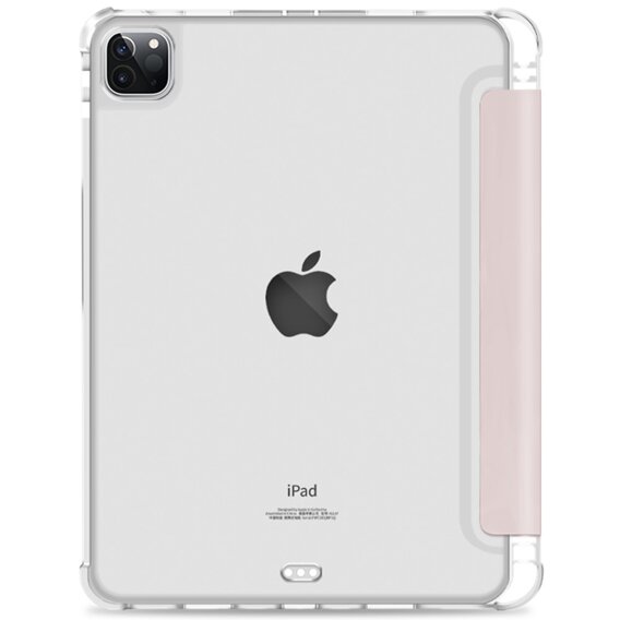 Θήκη για iPad Pro 11 2022 / 2021 / 2020, Smartcase Hybrid, με χώρο για γραφίδα, ροζ