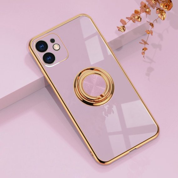 Θήκη για iPhone 11, Electro Ring, μωβ