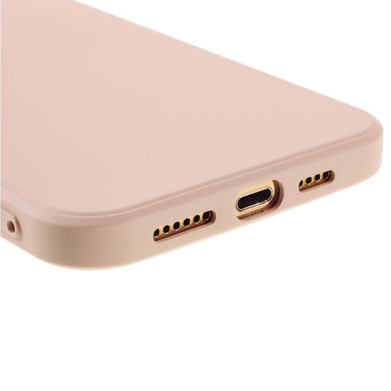 Θήκη για iPhone 12/12 Pro, Silicone Lite, ανοιχτή ροζ