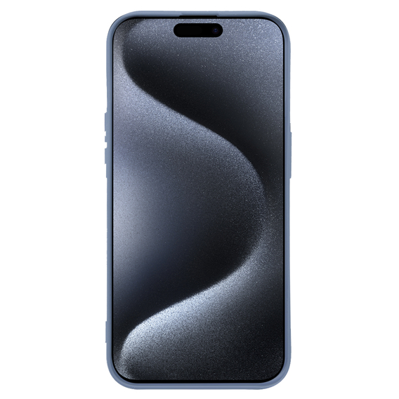 Θήκη για iPhone 15 Pro, Silicone Lite, λεβάντας