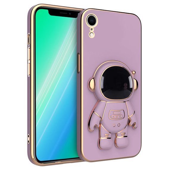 Θήκη για iPhone XS Max, Astronaut, μωβ