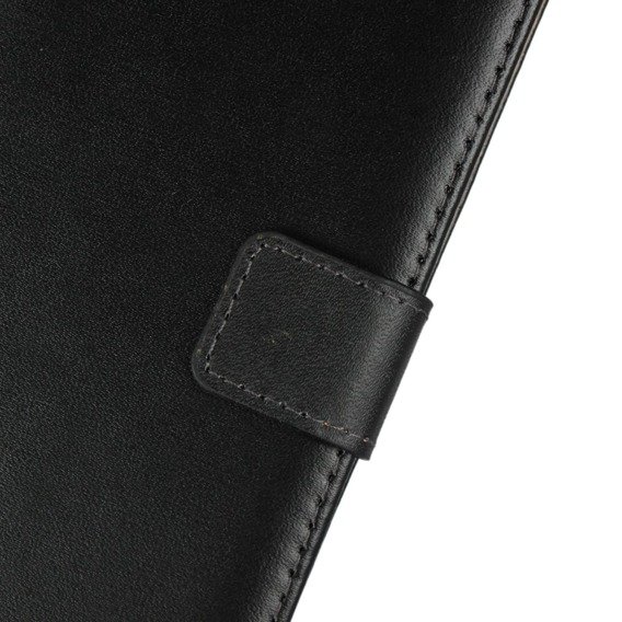 Θήκη με πτερύγιο για Huawei P20 Lite, Split Leather Wallet, μαύρη