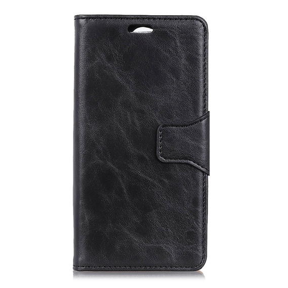 Θήκη με πτερύγιο για Huawei P30 Pro, Split Leather Wallet, μαύρη