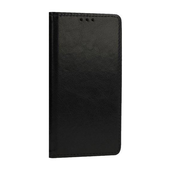 Θήκη με πτερύγιο για Huawei P40 Pro, Split Leather Wallet, μαύρη