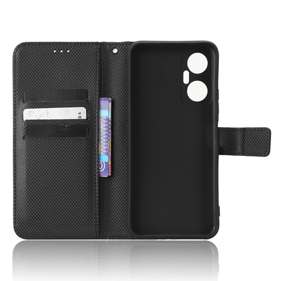 Θήκη με πτερύγιο για Infinix Hot 20 5G, Wallet Smart Magnet Case, μαύρη