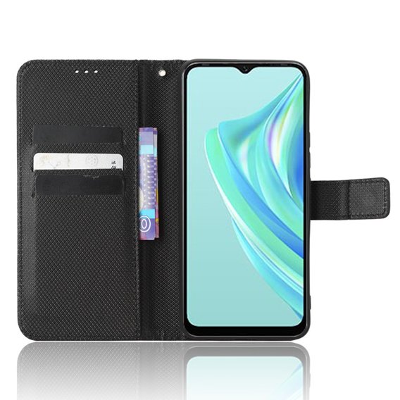 Θήκη με πτερύγιο για Infinix Hot 20i, Wallet Smart Magnet Case, μαύρη