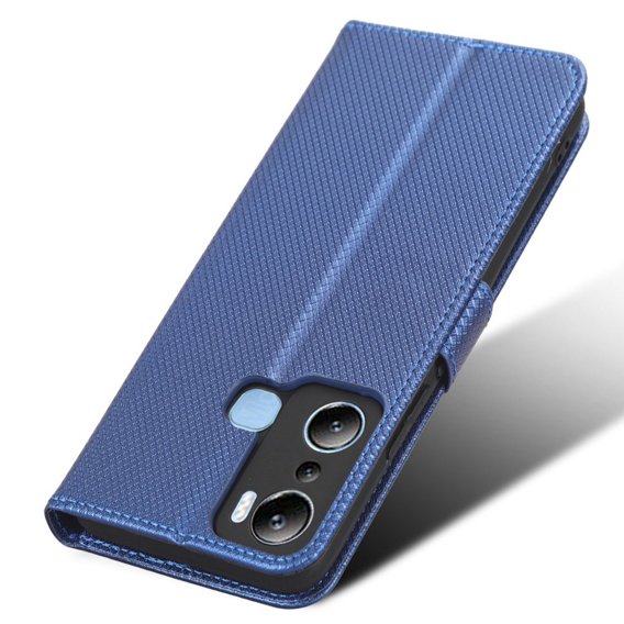 Θήκη με πτερύγιο για Infinix Hot 20i, Wallet Smart Magnet Case, μπλε