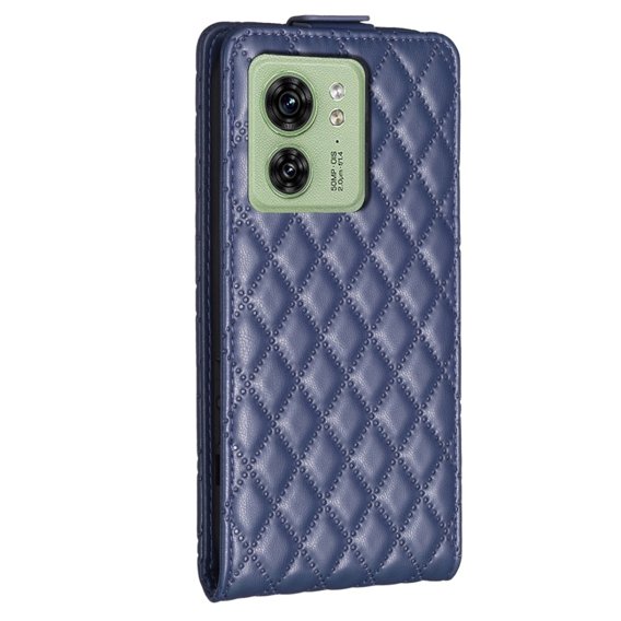 Θήκη με πτερύγιο για Motorola Edge 40 5G, Wallet, BINFEN COLOR, μπλε