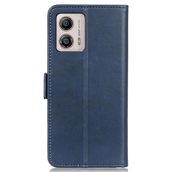 Θήκη με πτερύγιο για Motorola Moto G53 5G / G13 / G23, Wallet, μπλε