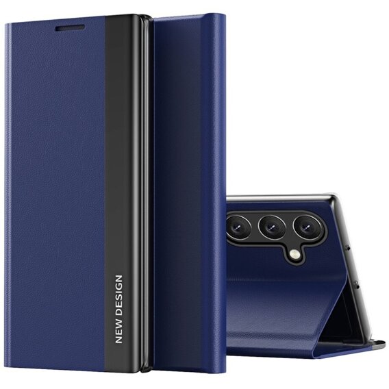 Θήκη με πτερύγιο για Samsung Galaxy A35 5G, Side Magnetic, σκούρο μπλε