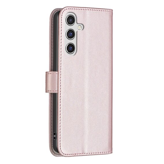 Θήκη με πτερύγιο για Samsung Galaxy A55 5G,BINFEN Wallet, ροζ