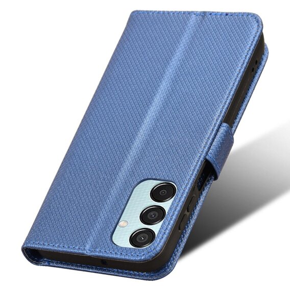 Θήκη με πτερύγιο για Samsung Galaxy M15 5G, Wallet Smart Magnet, μπλε