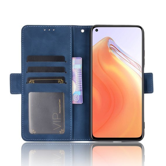 Θήκη με πτερύγιο για Xiaomi Mi 10T 5G/10T Pro 5G, Card Slot, μπλε