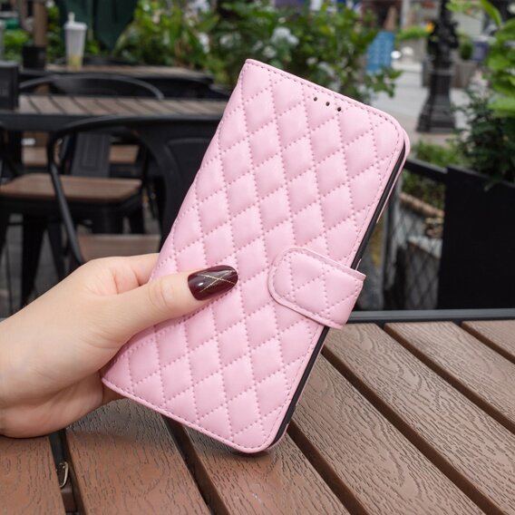 Θήκη με πτερύγιο για Xiaomi Redmi Note 13 Pro 5G, Wallet, BINFEN COLOR, ροζ