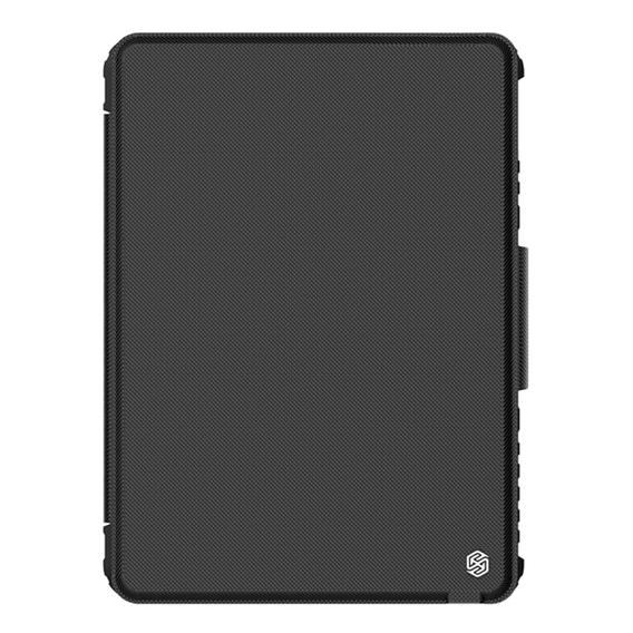 Θήκη + πληκτρολόγιο iPad 7/8/9 10.2 2019 / 2020 / 2021, NILLKIN Bumper Pen Slot, μαύρη