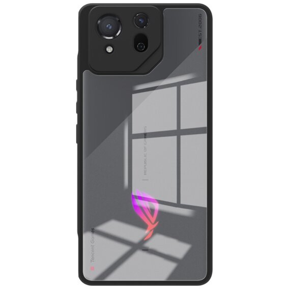 Θήκη IMAK για ASUS ROG Phone 8 Pro, UX-9A Series, διαφανής / μαύρη