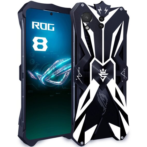 Θωρακισμένη θήκη για ASUS ROG Phone 8 5G, Aluminum Alloy, μαύρη