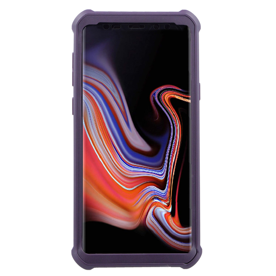 Θωρακισμένη θήκη για Samsung Galaxy Note 9, Dexnor Full Body, μωβ