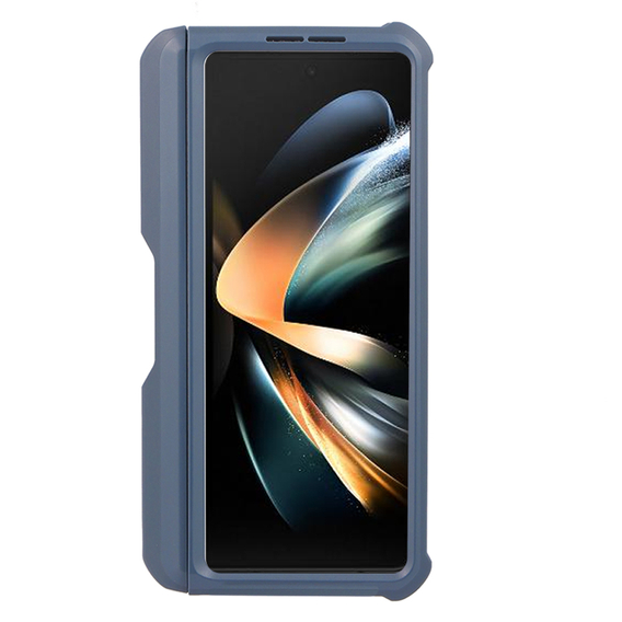 Θωρακισμένη θήκη για Samsung Galaxy Z Fold 3 5G, Dexnor Full Body S-Pen Slot, σκούρο μπλε