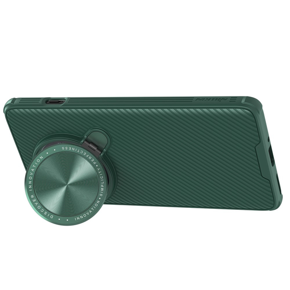 Θωρακισμένη θήκη Nillkin για OnePlus 12 5G, CamShield Prop, για Magsafe, πράσινη