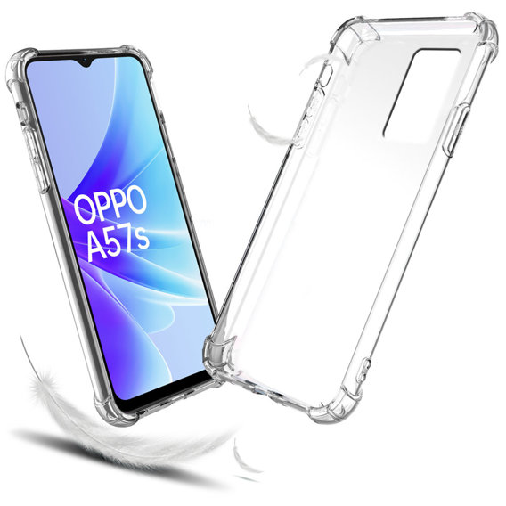 Λεπτή θήκη για Oppo A57s, Slim, διαφανής