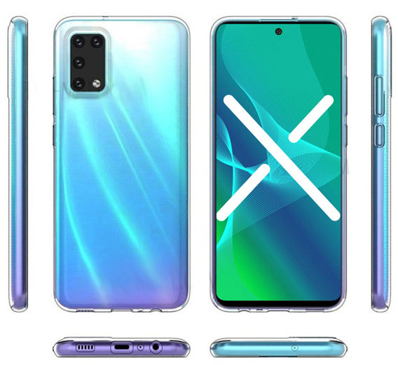 Λεπτή θήκη για Samsung Galaxy A02s, Slim, διαφανής