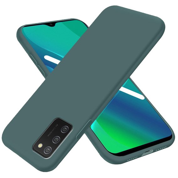 Λεπτή θήκη για Samsung Galaxy A02s, Slim, πράσινη