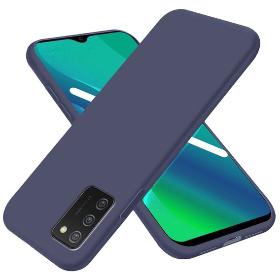 Λεπτή θήκη για Samsung Galaxy A02s, Slim, σκούρο μπλε