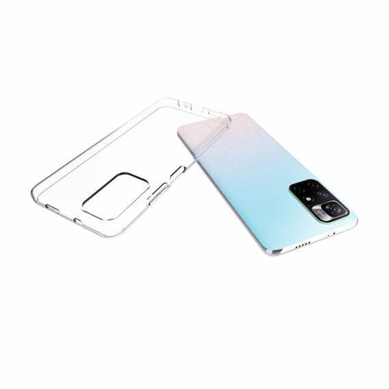 Λεπτή θήκη για Xiaomi Poco M4 Pro 5G / Redmi Note 11S 5G, Slim, διαφανής