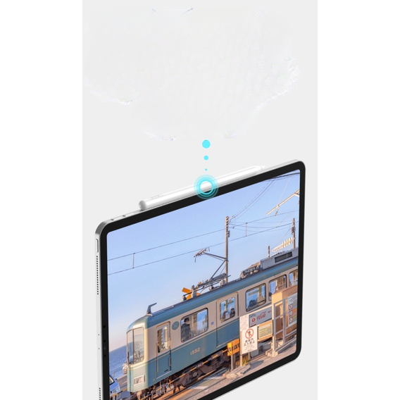 γραφίδα για tablet Apple iPad Air/Pro/Mini ERBORD Stylus Pro, Λευκό