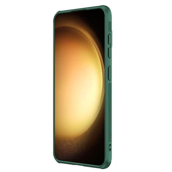 θήκη για το Samsung Galaxy S24, θωρακισμένη Nillkin, CamShield Prop, πράσινη