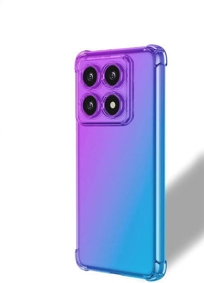 θήκη για το Xiaomi 14T Pro, Gradient Dropproof, Μωβ / μπλε