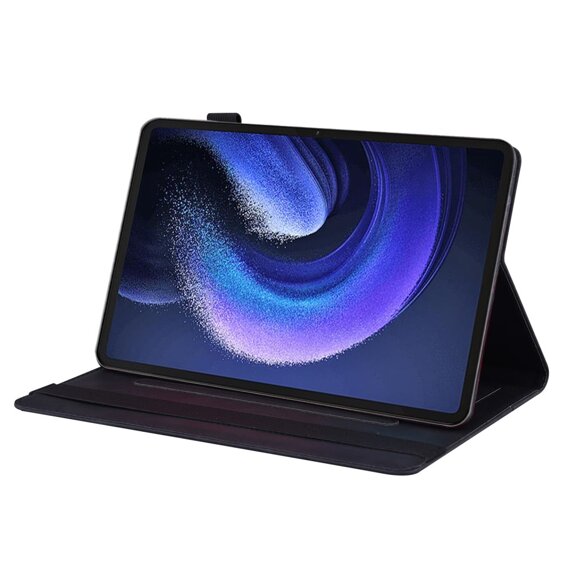 θήκη για Xiaomi Pad 6, Classic, με υποδοχή γραφίδας, μαύρη