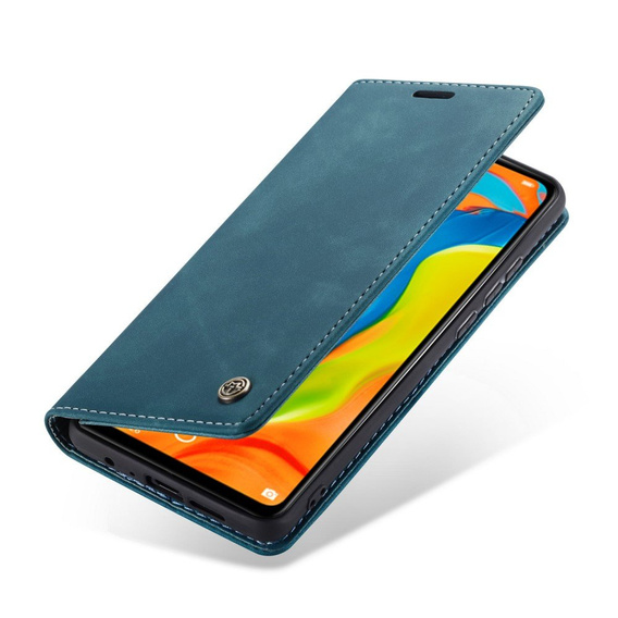 θήκη CASEME για Huawei P30 Lite, Leather Wallet Case, μπλε