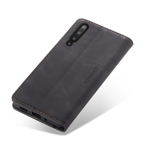 θήκη CASEME για Samsung Galaxy A50, Leather Wallet Case, μαύρη