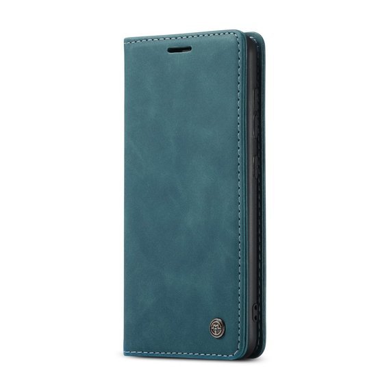 θήκη CASEME για Samsung Galaxy A51, Leather Wallet Case, πράσινη