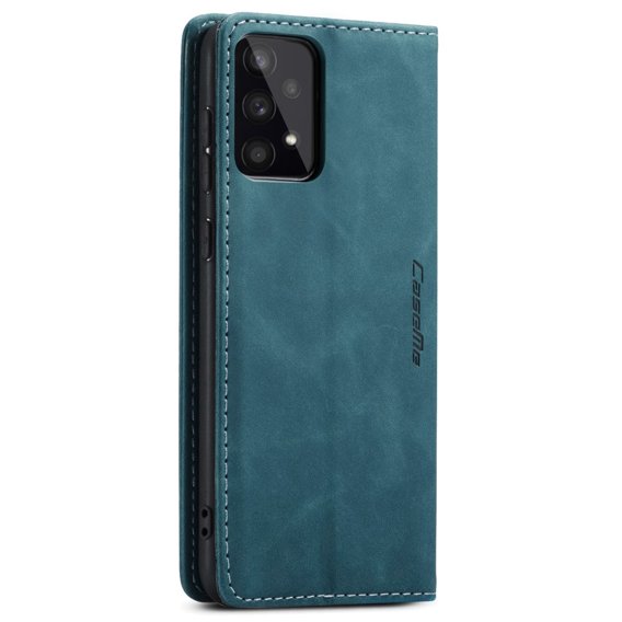 θήκη CASEME για Samsung Galaxy A53 5G, Leather Wallet Case, πράσινη