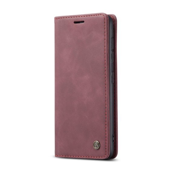 θήκη CASEME για Samsung Galaxy S20 FE, Leather Wallet Case, κόκκινη