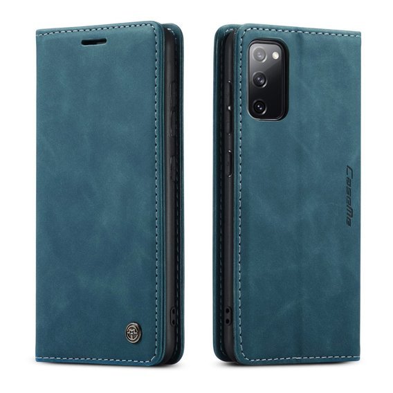 θήκη CASEME για Samsung Galaxy S20 FE, Leather Wallet Case, πράσινη