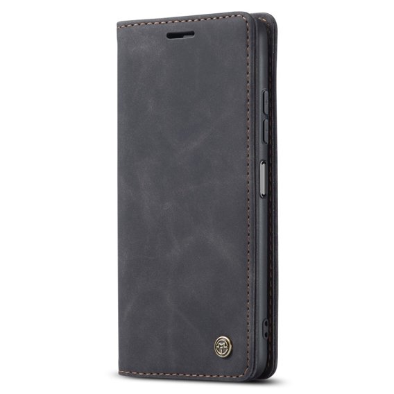 θήκη CASEME για Xiaomi Redmi Note 11 Pro 4G/5G, Leather Wallet Case, μαύρη