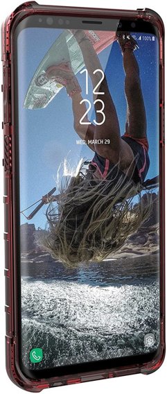 θήκη Urban Armor Gear για Samsung Galaxy S9+ Plus, Plyo, κόκκινη