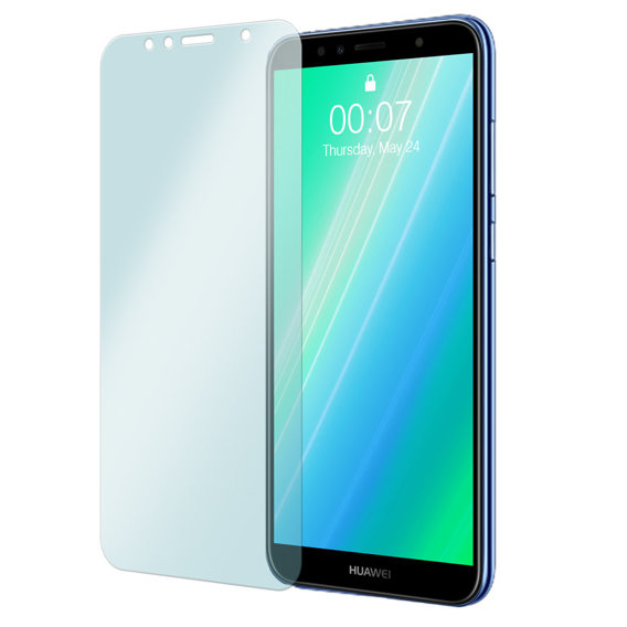 2x Μετριασμένο γυαλί για Huawei Y6 2018, ERBORD 9H Hard Glass στην οθόνη