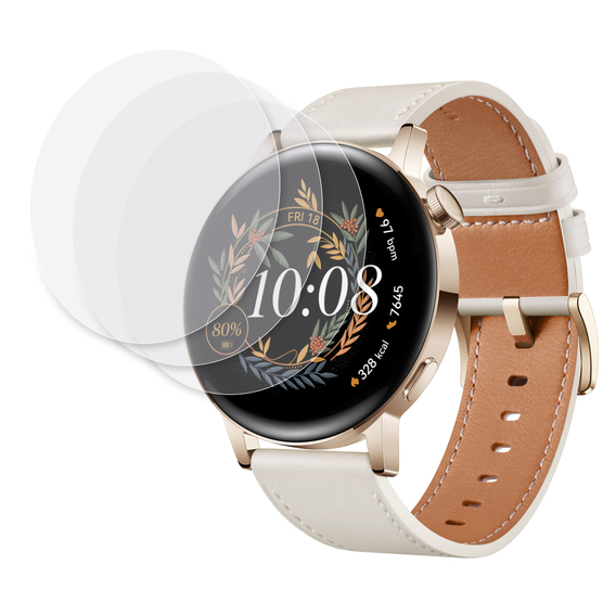 3x Φύλλο υδρογέλης ERBORD για Huawei Watch GT 3 42mm