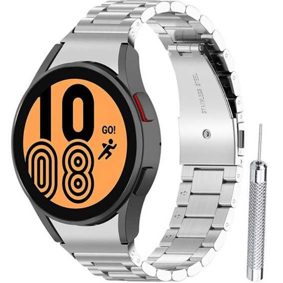 Bransoleta do Samsung Galaxy Watch 4/5, Srebrna