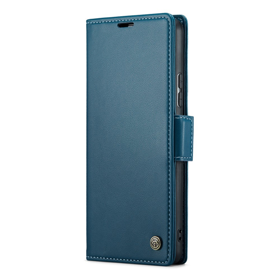 CASEME flip case για Samsung Galaxy A54 5G, Litchi Wallet, μπλε