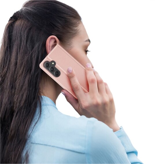 Dux Ducis Θήκη για Samsung Galaxy A55 5G, Skinpro, ροζ rose gold